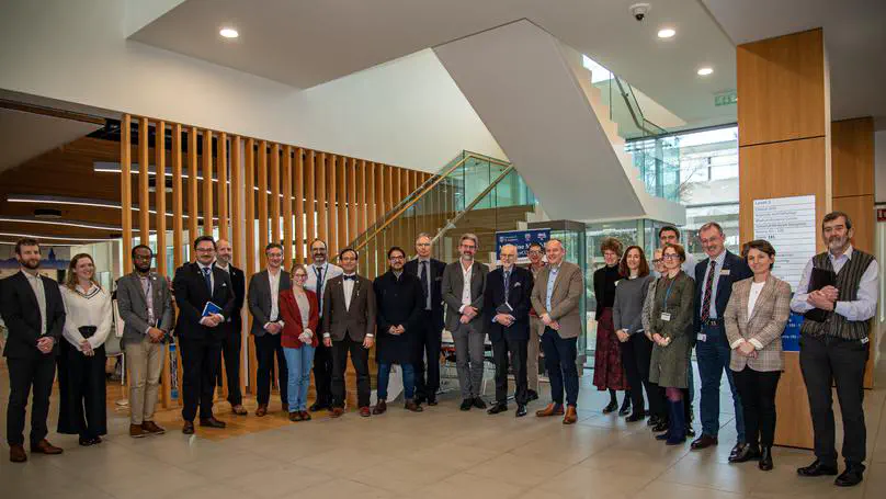 Dr. Lara Marie Reimer visits the University of St. Andrews as part of the UKB Delegation